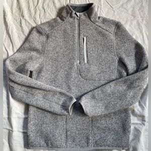 Figs Women’s On shift quarter Zip-Up Sweater knit extra small